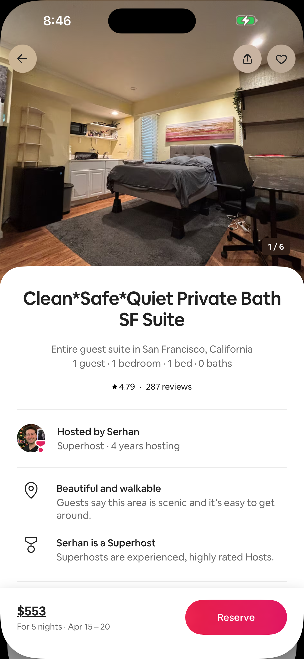 Listing Detail — Property page