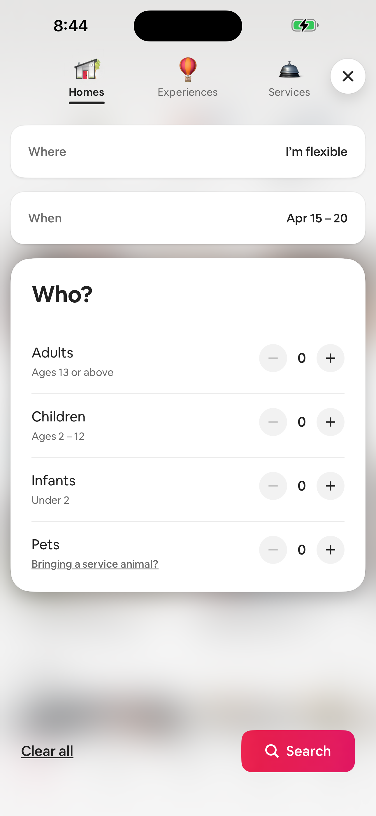 Search — Who (guest picker)
