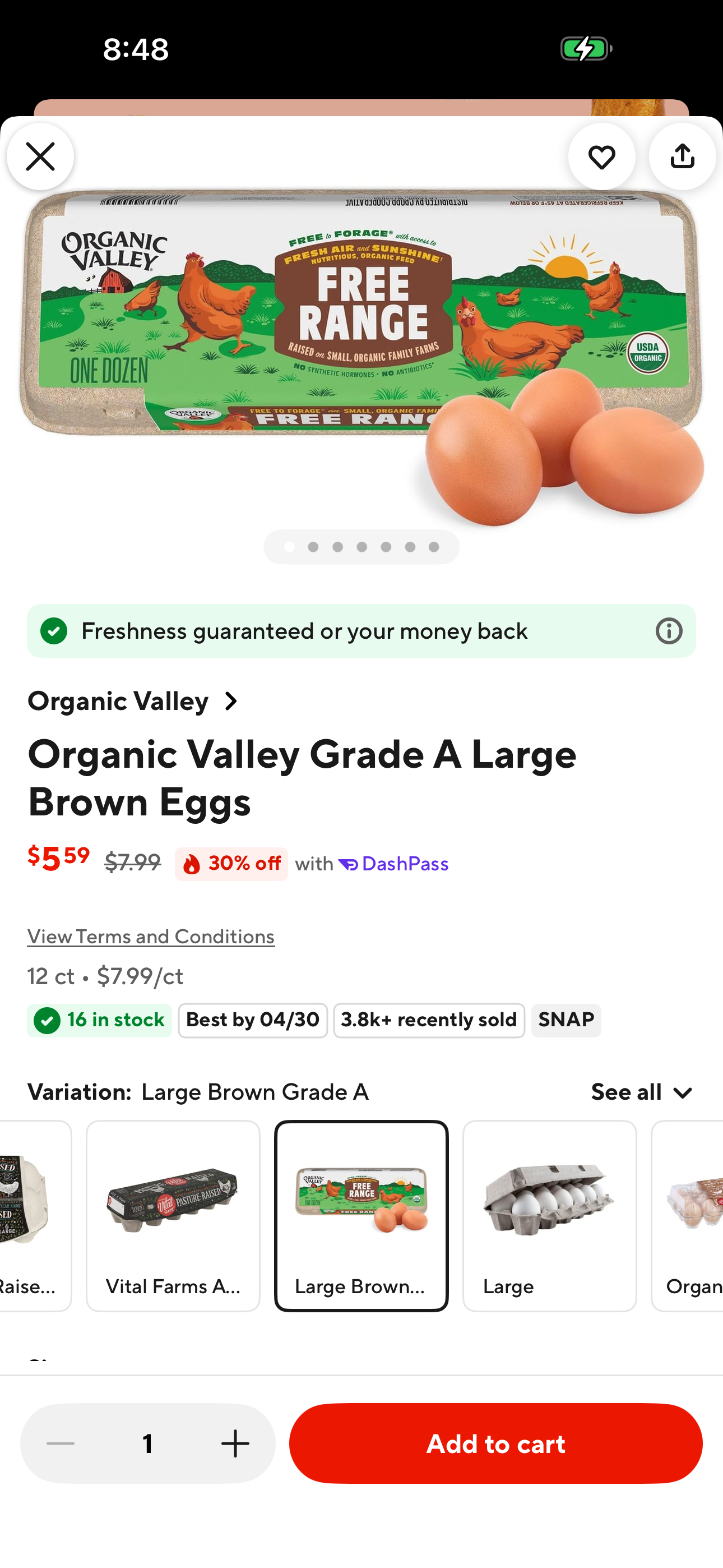 DashMart product detail