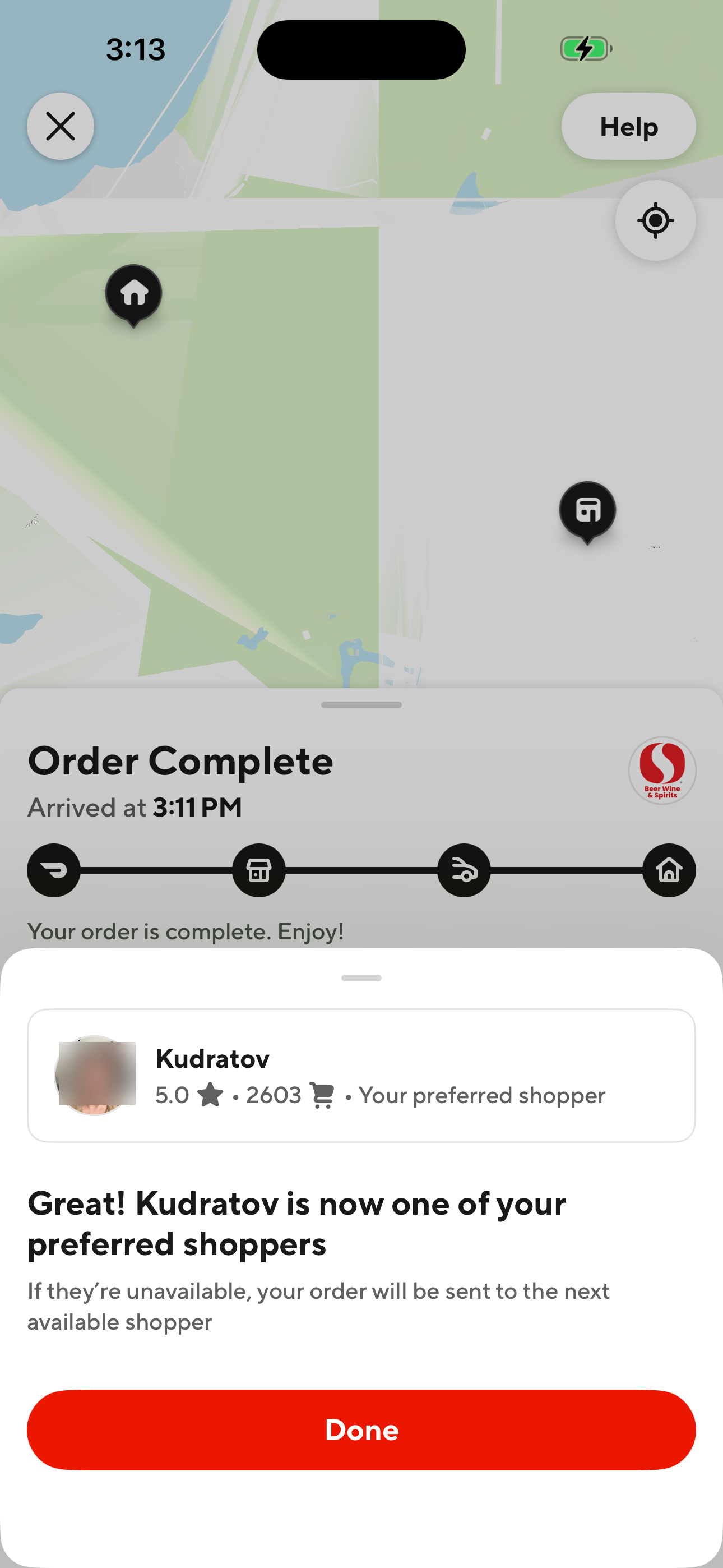 Rate Order: Preferred Confirmed