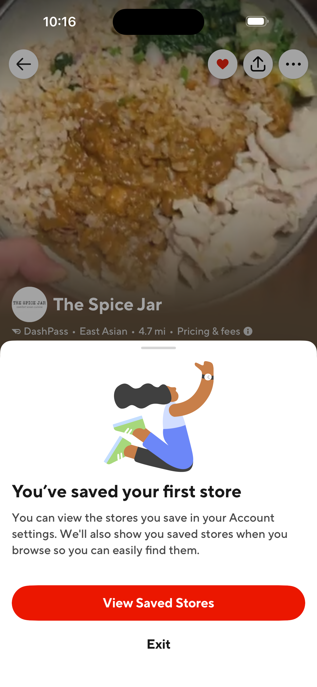 First Saved Store onboarding sheet