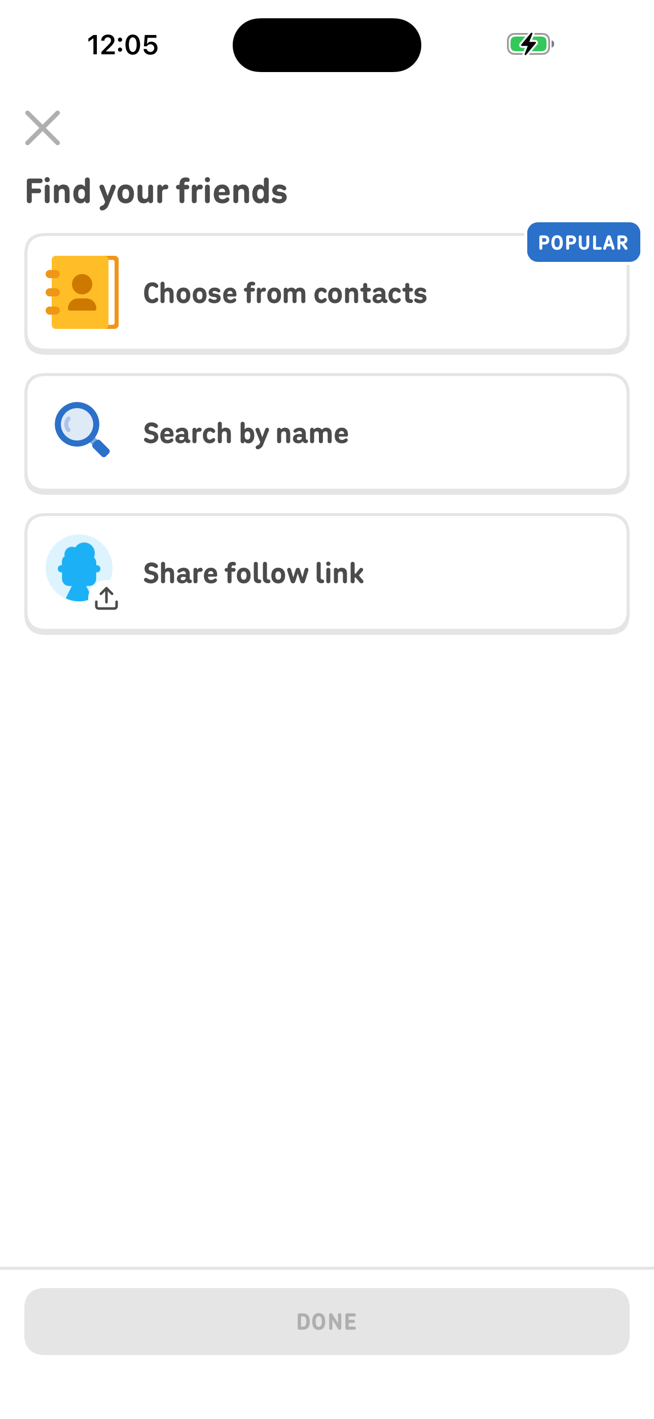 Add Friends — Find your friends