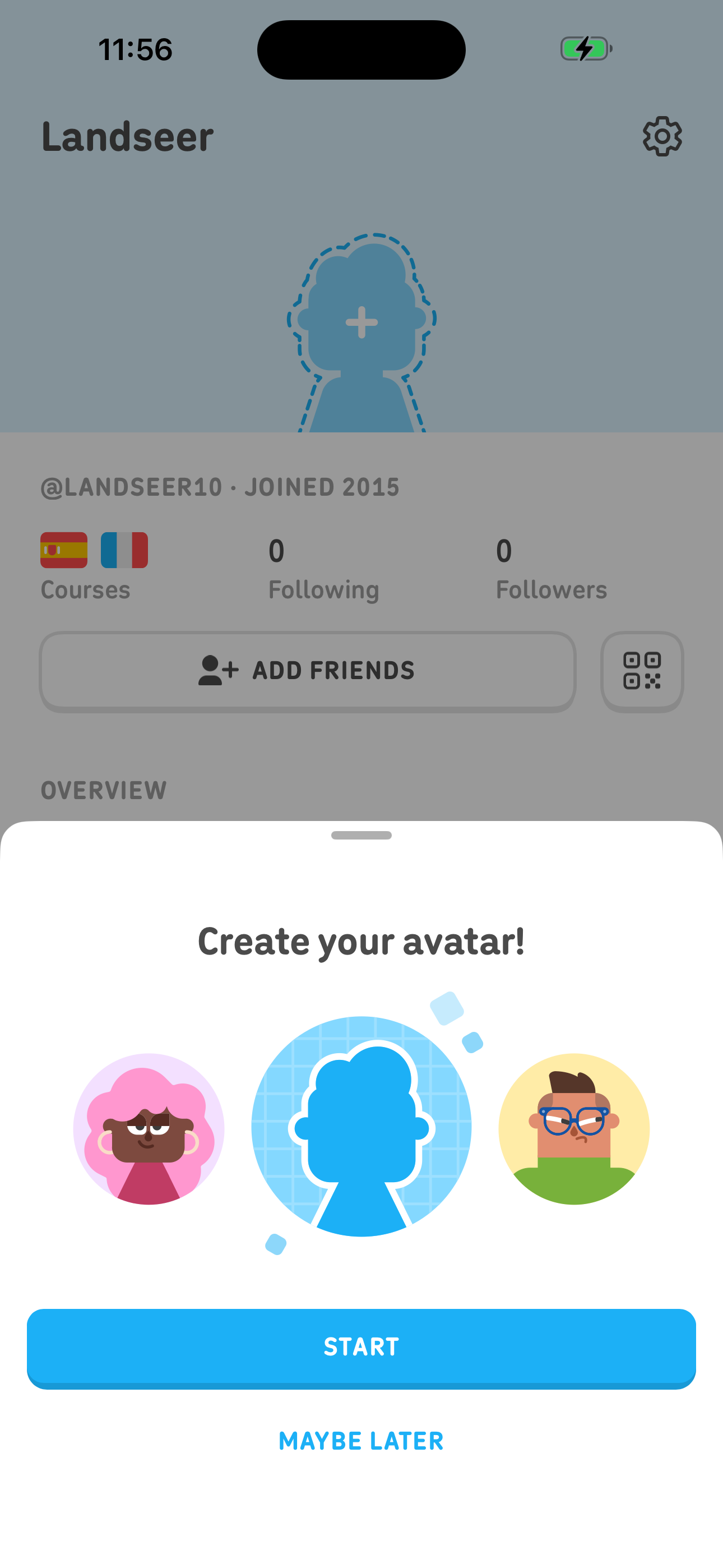 Avatar Creator — Create your avatar! sheet