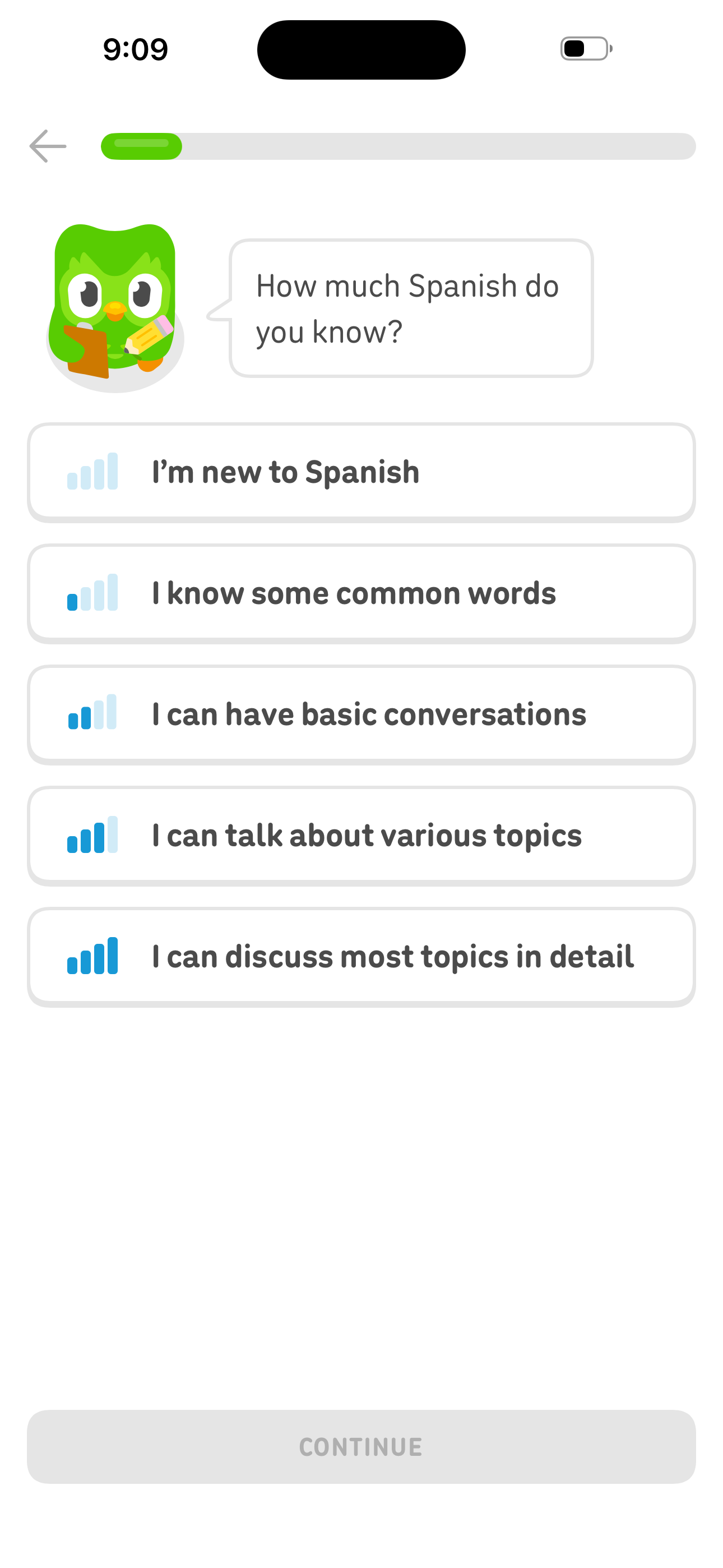Onboarding — How much do you know?