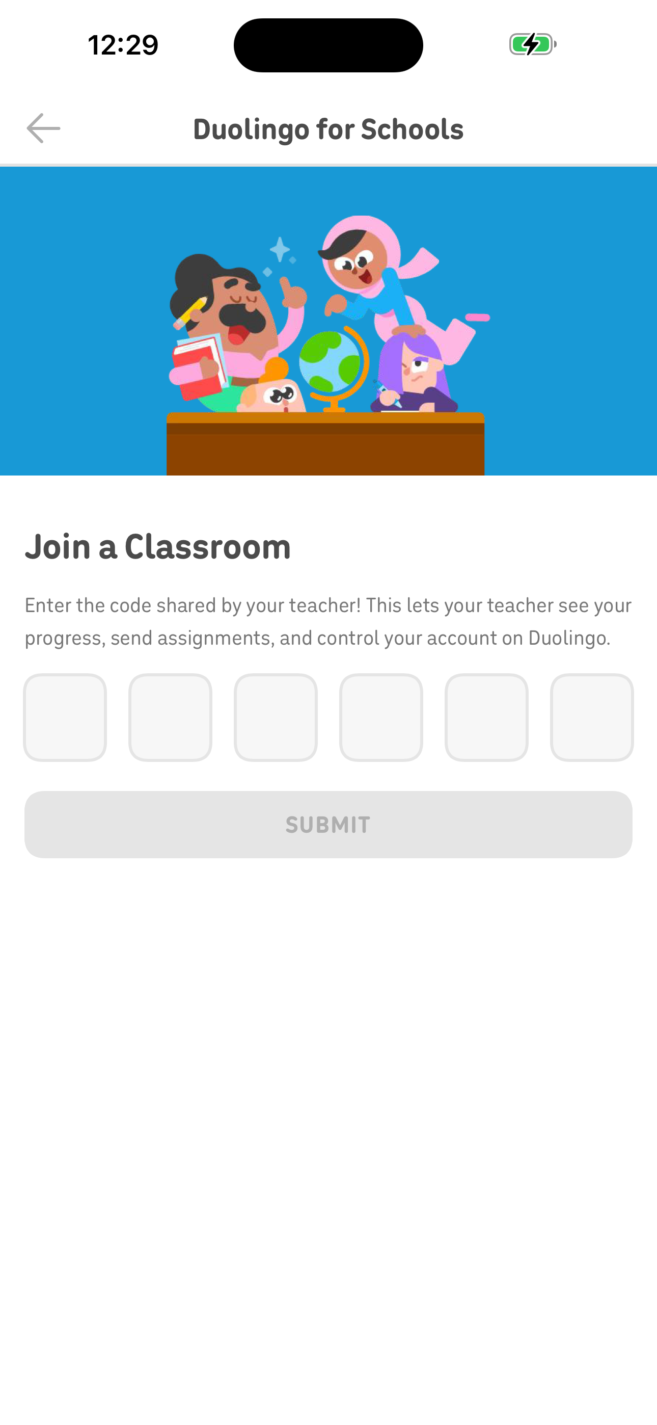 Duolingo for Schools — Join a Classroom