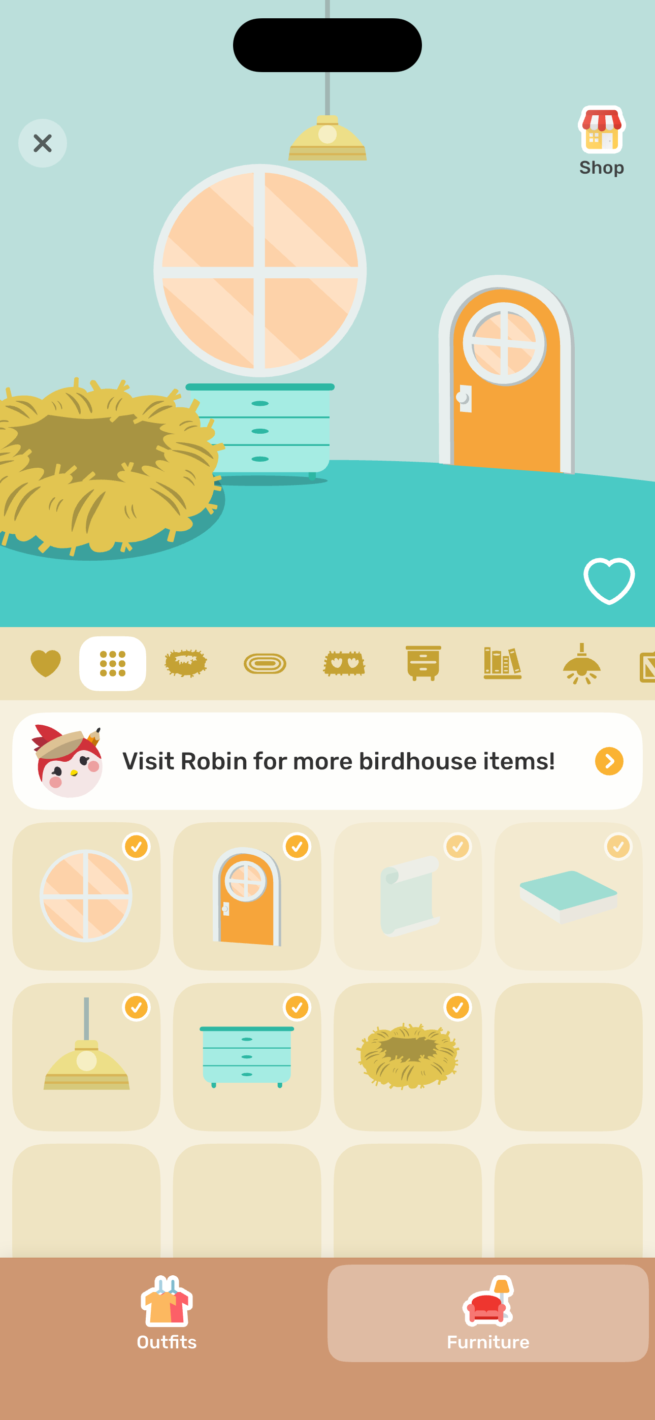 Furniture decorator (birdhouse)