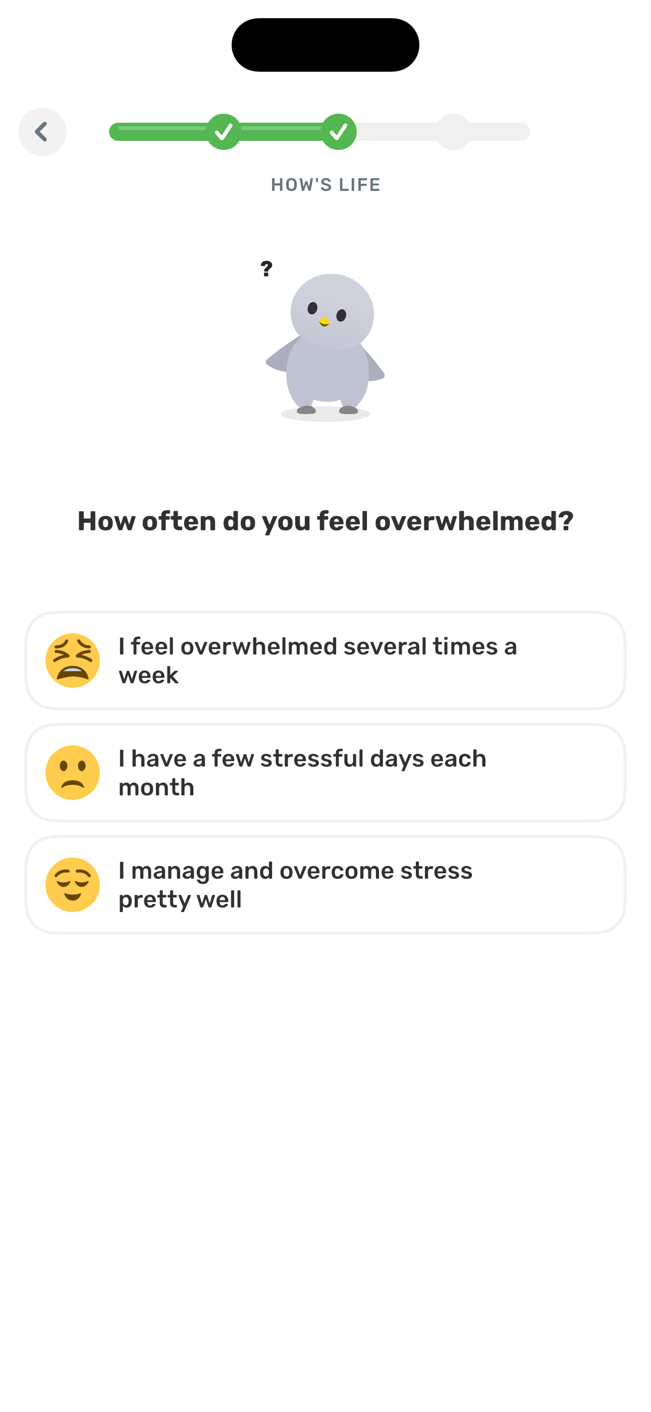 Hows Life — overwhelm frequency