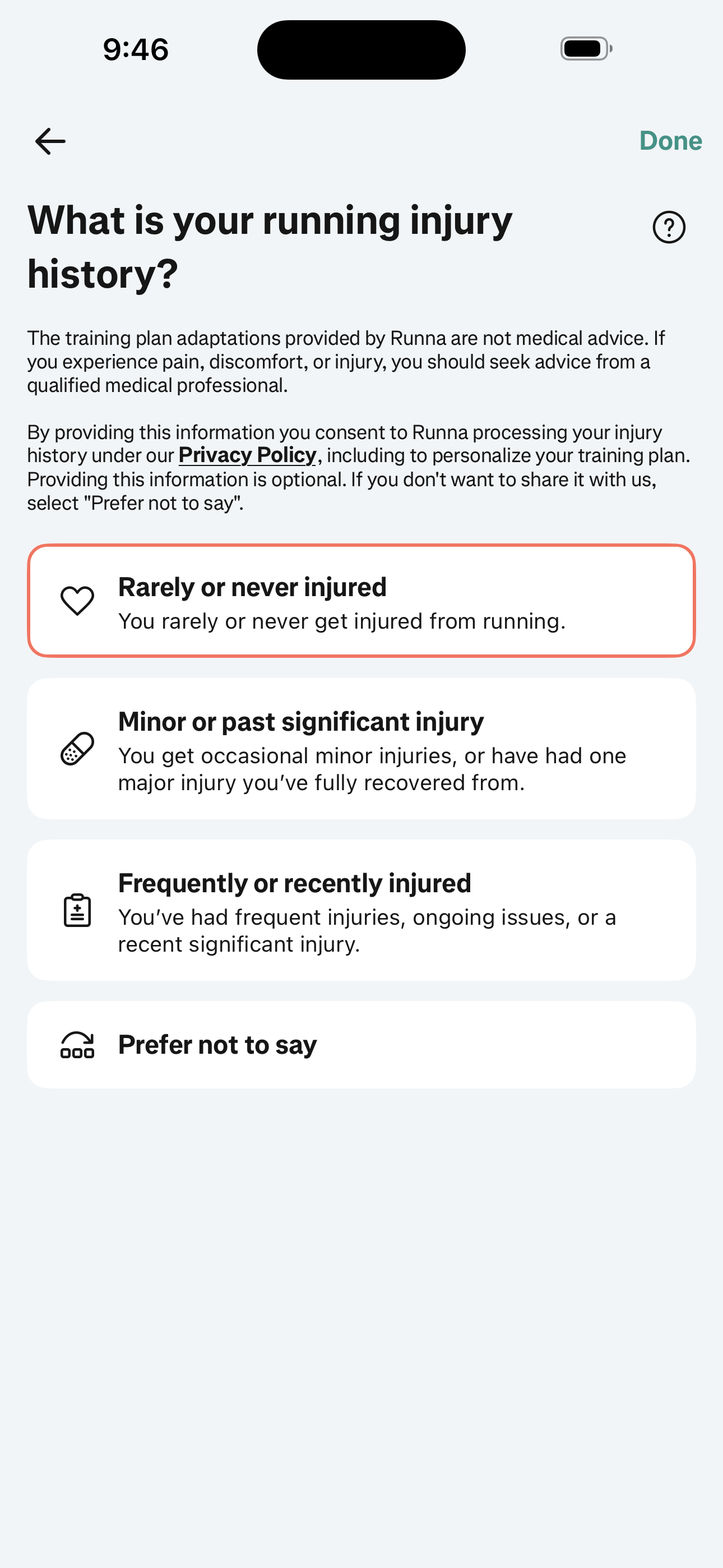 Edit — Injury History