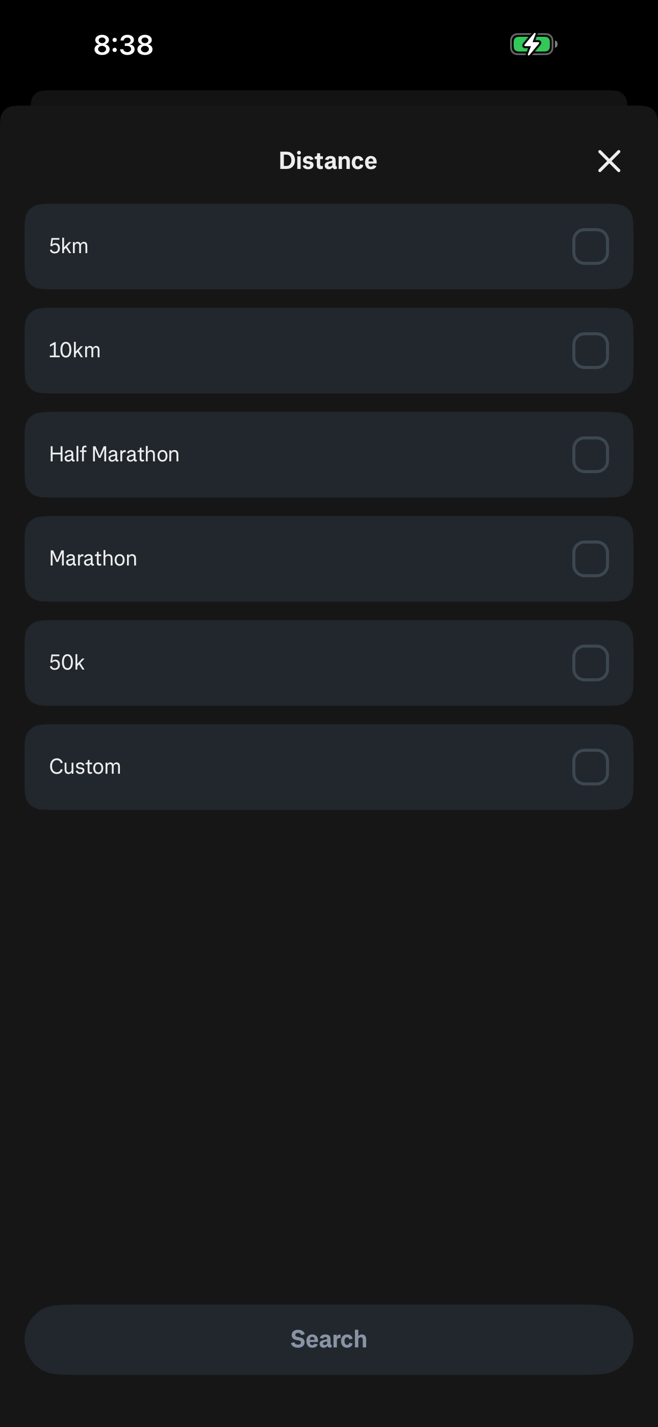 Onboarding — Distance Filter
