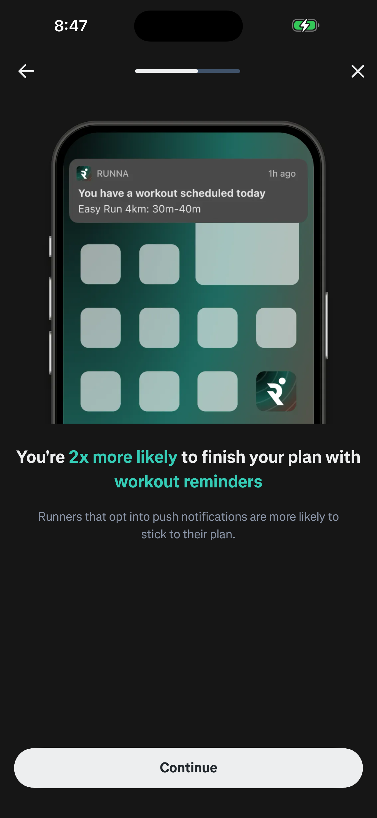 Onboarding — Notification Pitch