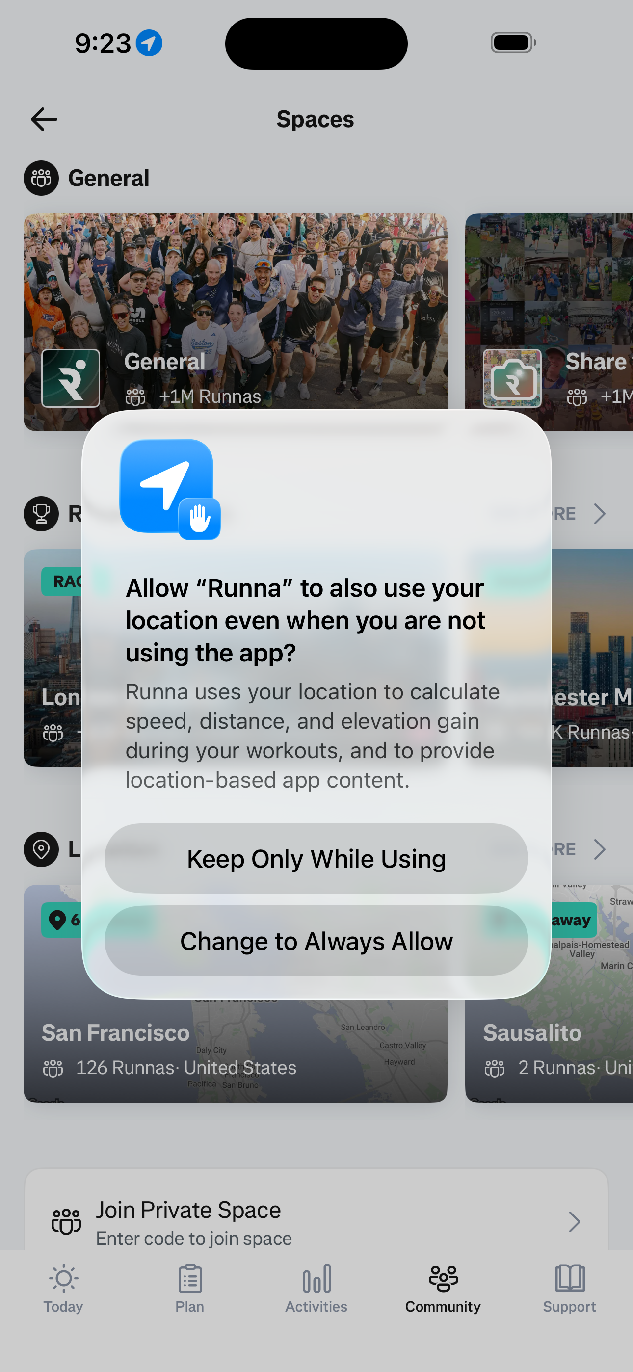 iOS Always Allow Location Prompt