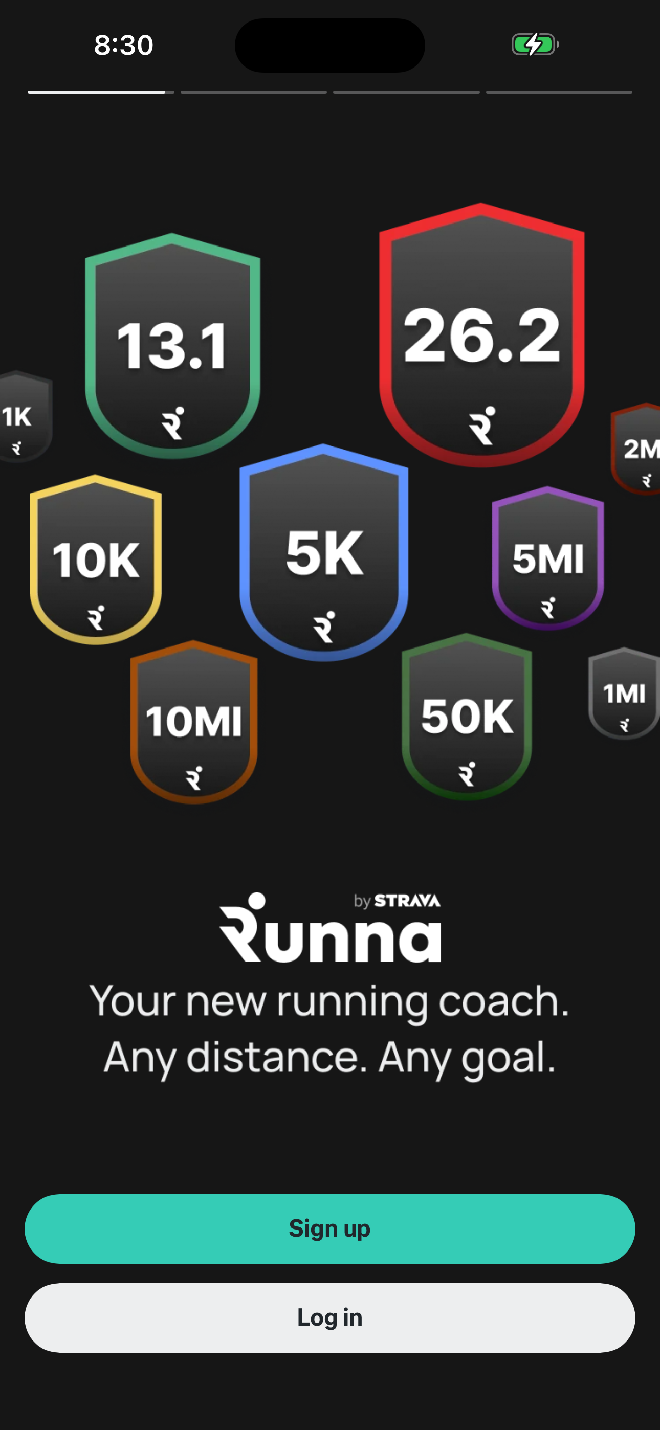 Welcome — Sign up or Log in