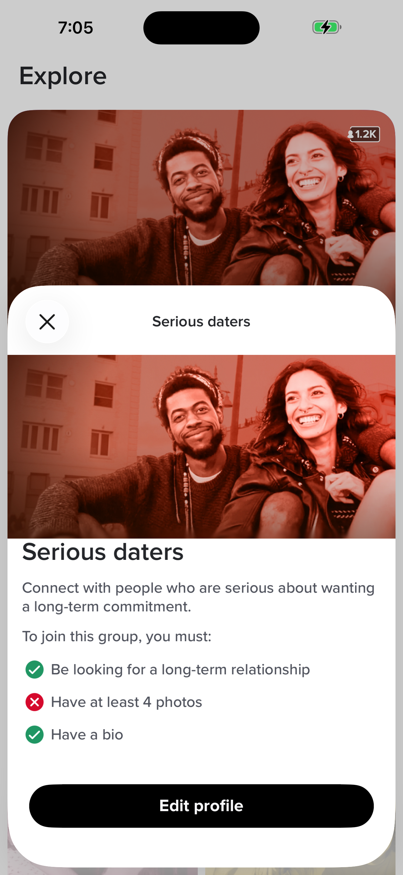 Explore — Mode Detail (requirements)