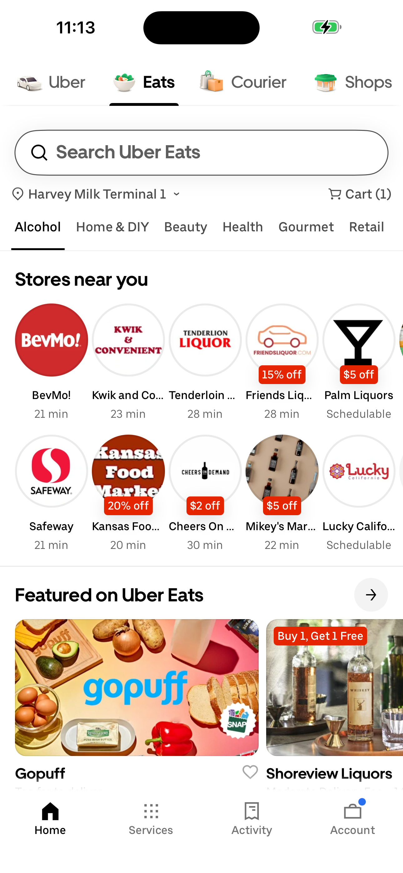 Eats — Alcohol category