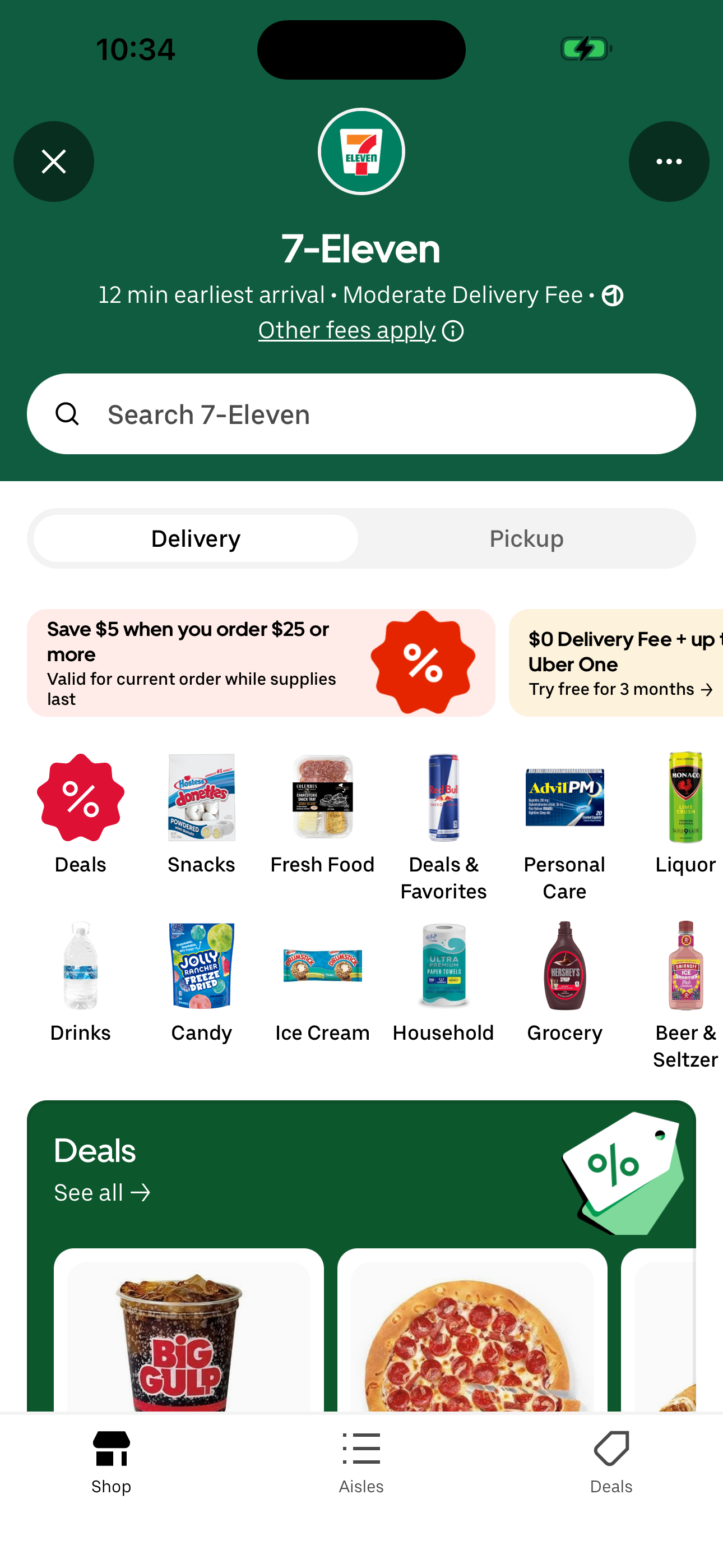 Store detail (Shops)