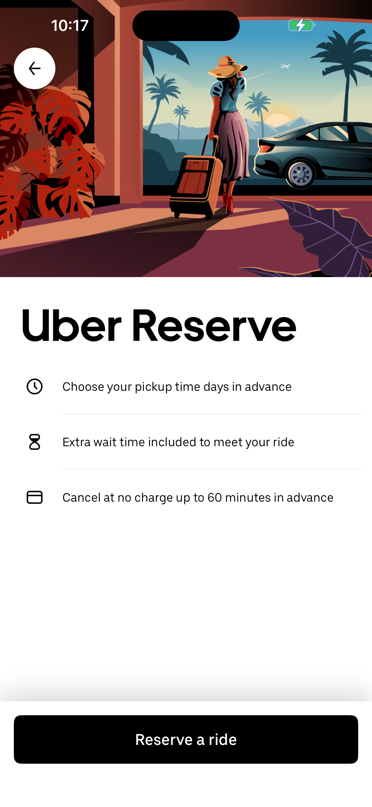 Uber Reserve intro