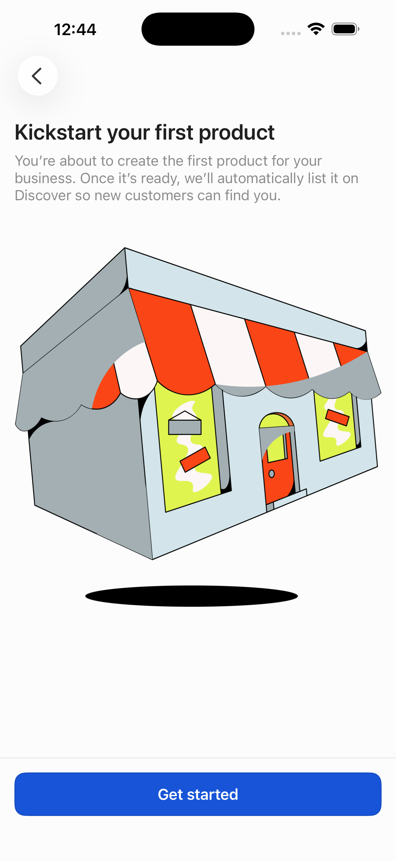 Kickstart your first product (intro)